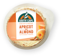 South Cape Creamed Cheese Apricot and Almond